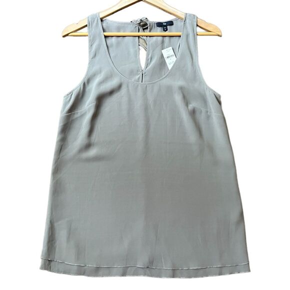 Gap Silver/Grey Sheer Elegant Tank Sz M NWT🏷 - Picture 11 of 15